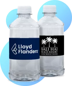 Premium 12oz Full Color Custom Labeled Bottled Water