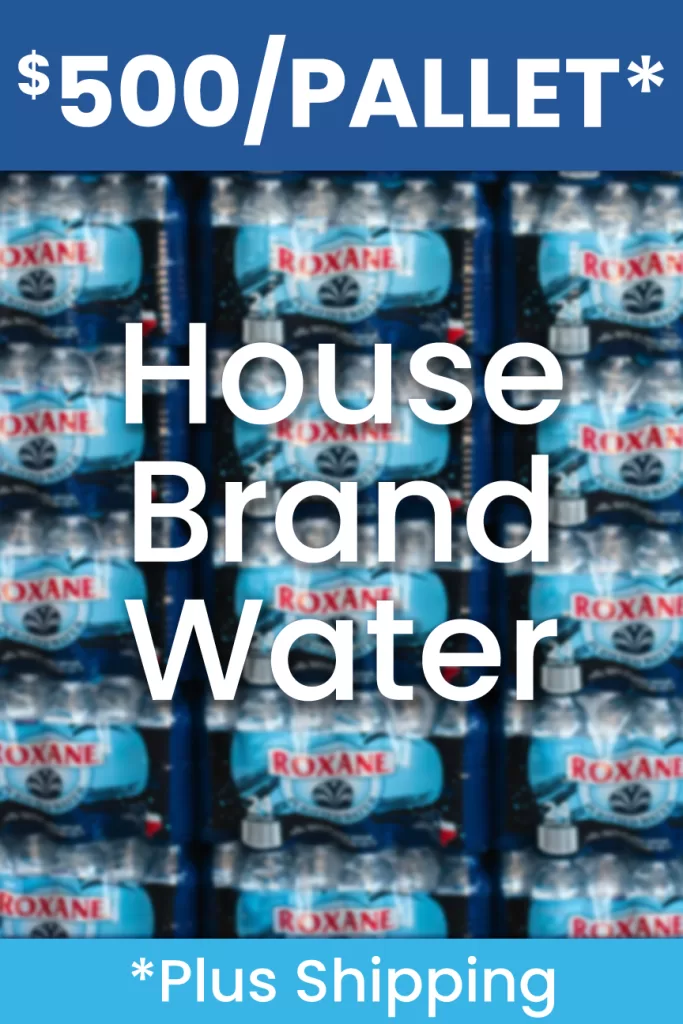 Emergency Relief House Brand Water